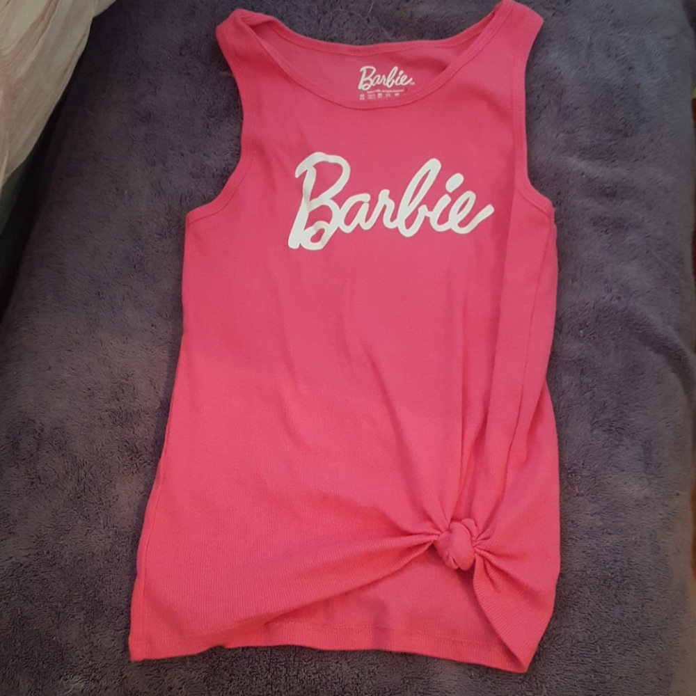 Barbie tank top hot pink
